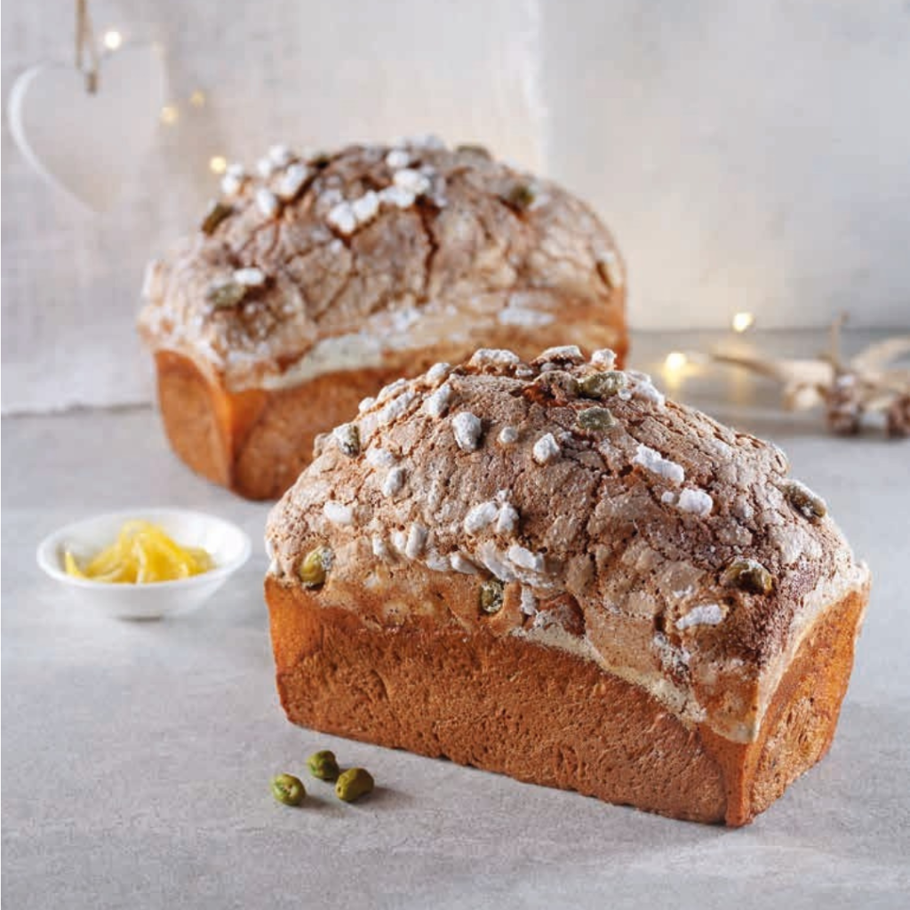 Panfrutto pistacchio e limone